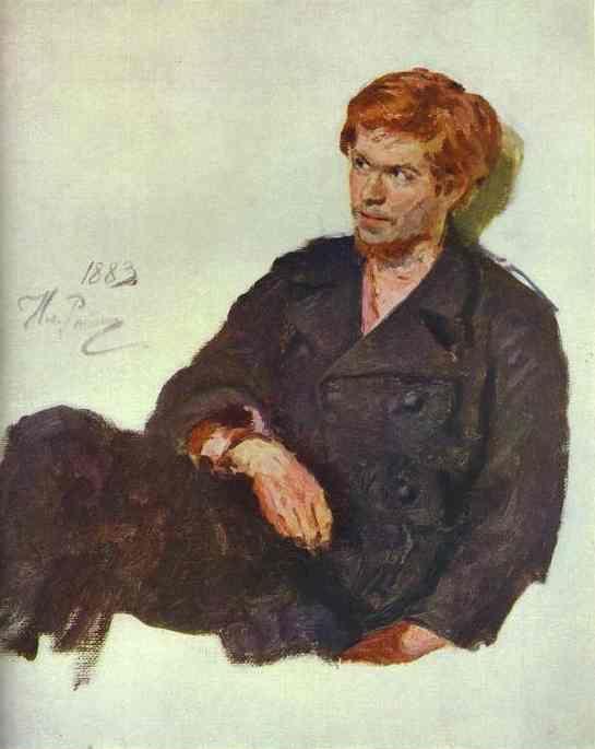 Ilya Repin. Student-Nihilist.