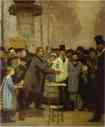 Ilya Repin. A Newspaper Seller in
 Paris.