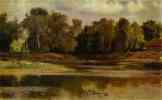 Ilya Repin. River Bank.