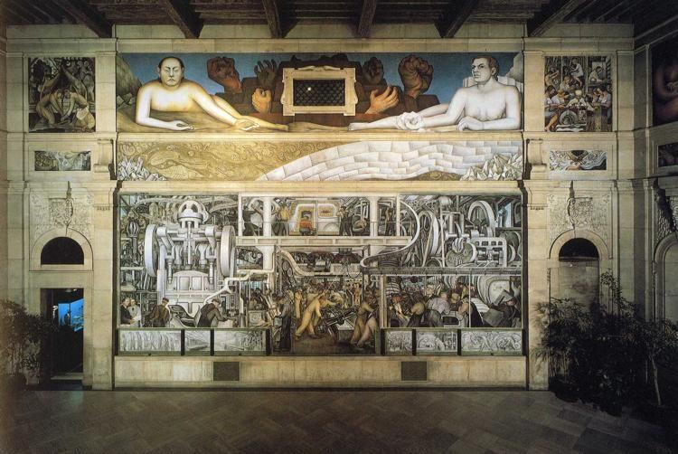 Diego Rivera. Detroit Industry.
