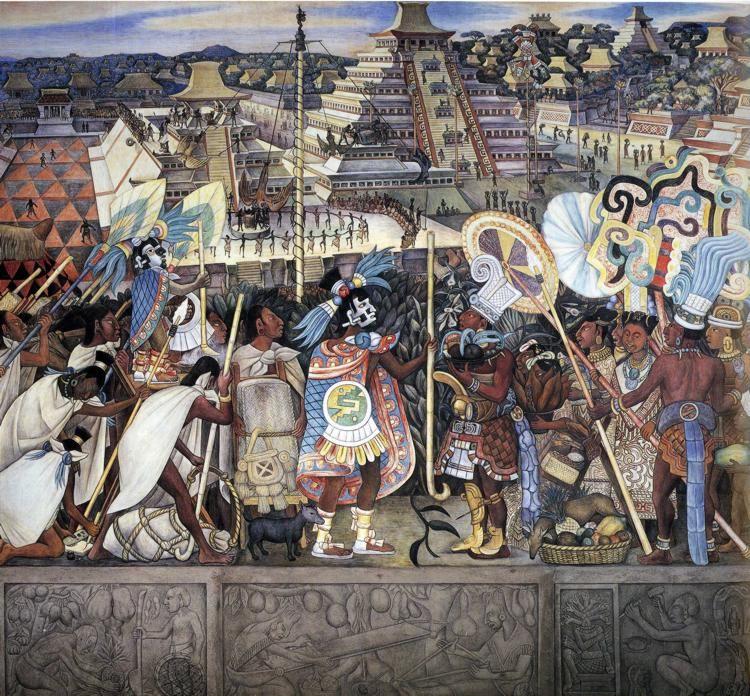 Diego Rivera. Totonac Civilization.