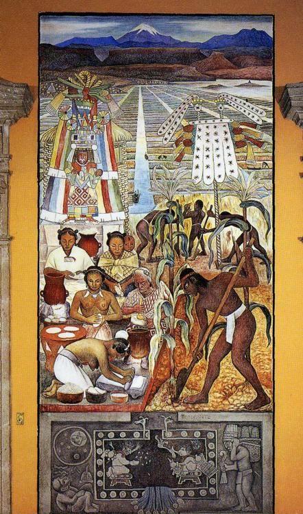 Diego Rivera. Huastec Civilization.