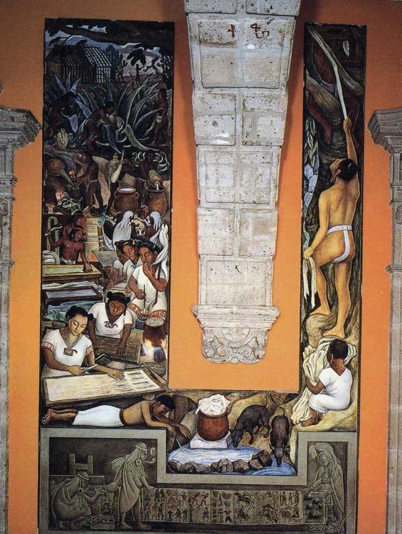 Diego Rivera. The Papermakers.