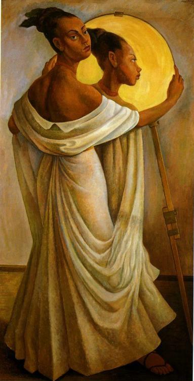 Diego Rivera. Portrait of Ruth Rivera. /
 Retrato de Ruth Rivera.