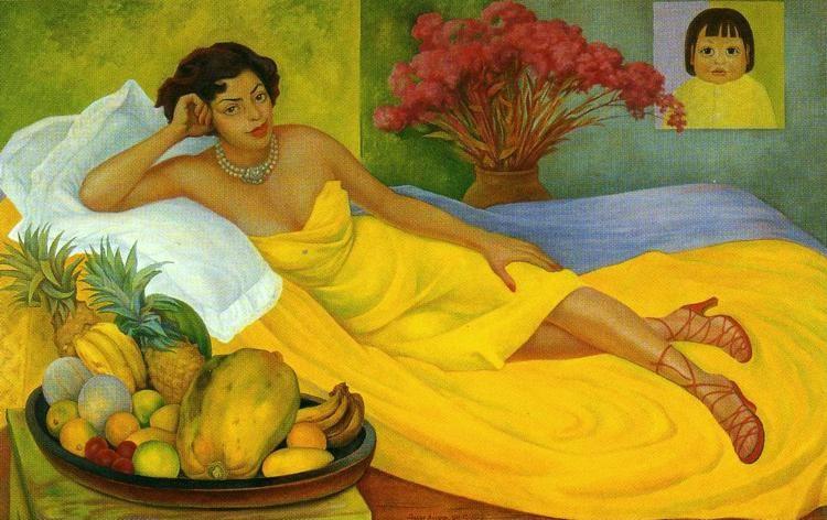 Diego Rivera. Portrait of Sra. Dona Elena
 Flores de Carrillo. / Retrato de la Sra Dona Elena Flores de Carrillo.