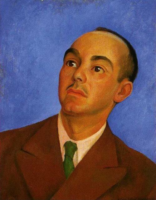 Diego Rivera. Portrait of Carlos Pellicer.
 / Retrato de Carlos Pellicer.