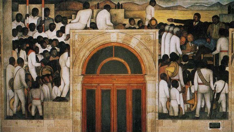 Diego Rivera. Land and Freedom.
