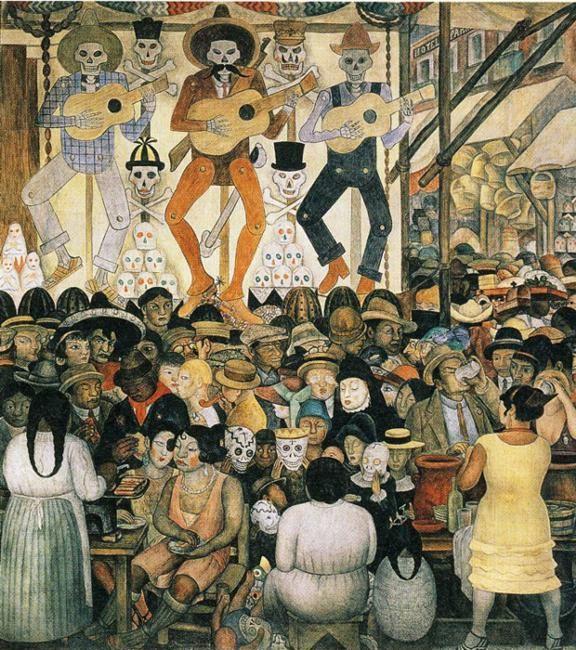 Diego Rivera. The Day of the Dead.