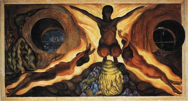 Diego Rivera. Subterranean Forces.