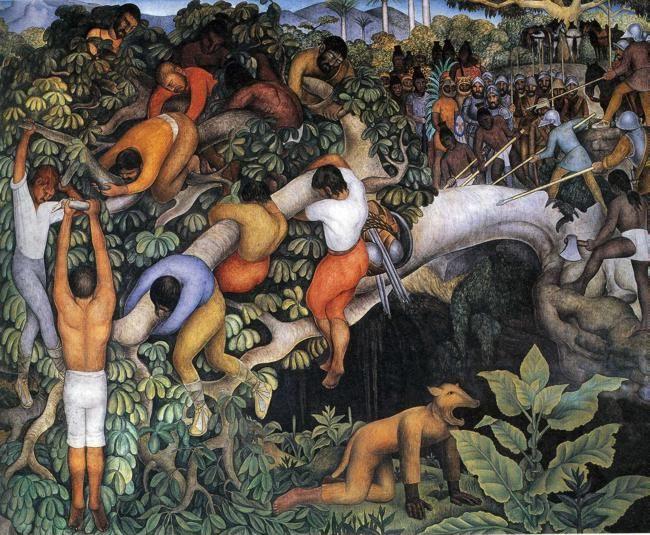 Diego Rivera. Entering the City.