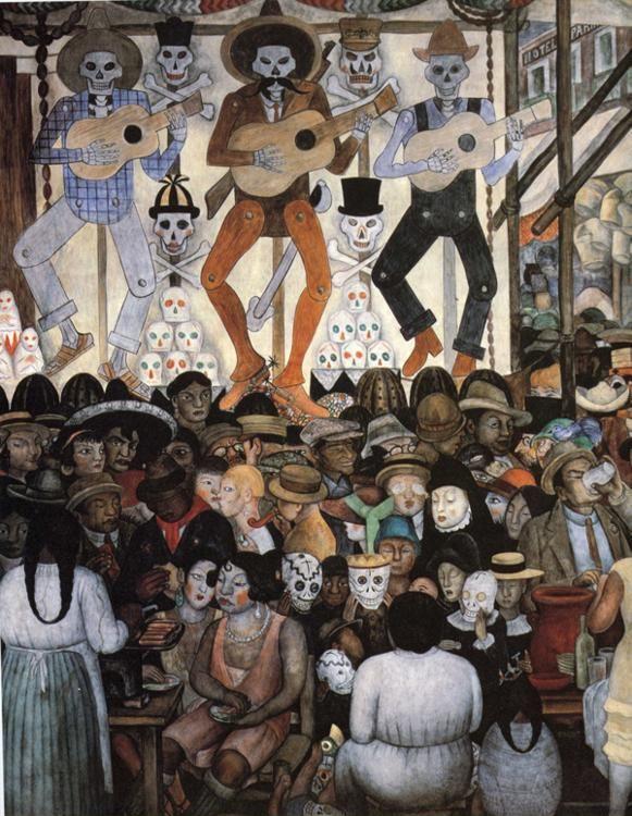 Diego Rivera. The Day of the Dead.
