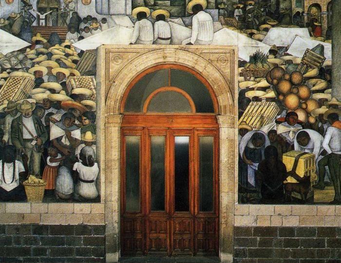 Diego Rivera. The Market.