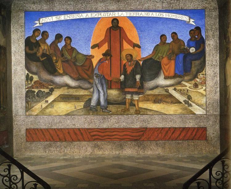 Diego Rivera. Alliance of the Peasant and
 the Industrial Worker.