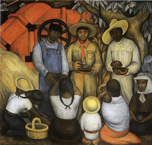 Diego Rivera. Triumph of the Revolution.