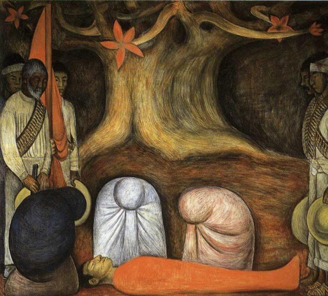 Diego Rivera. The Perpetual Renewal of the
 Revolutionary Struggle. / La constante renovación de la lucha revolucionaria.