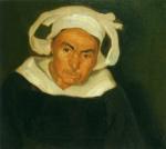 Head of a Breton Woman. / Cabeza
 de mujer bretona.