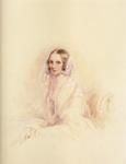 Christina Robertson. Portrait of Empress  Alexandra Fedorovna.