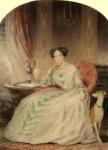 Christina Robertson. Portrait of Grand Duchess  Maria Aleksandrovna.