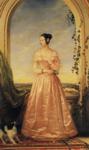 Christina Robertson. Portrait of Grand Duchess  Alexandra Nikolaevna.