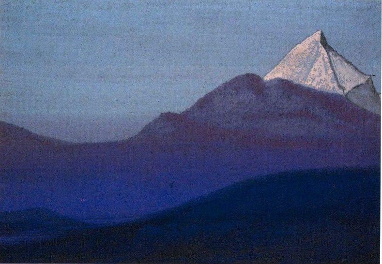 Nicholas Roerich. The Himalayas (Pink Peak).