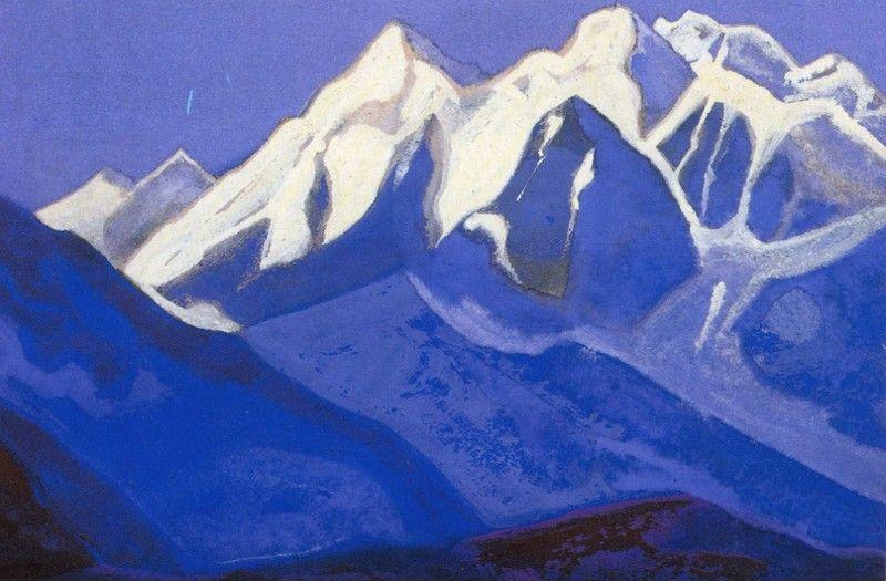 Nicholas Roerich. Snow-Bound Peaks.