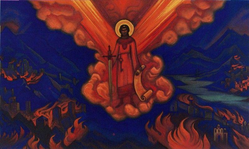 Nicholas Roerich. Last Angel.