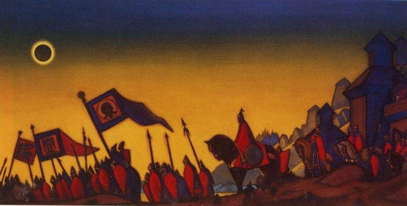 Nicholas Roerich. Prince Igor's Campaign.