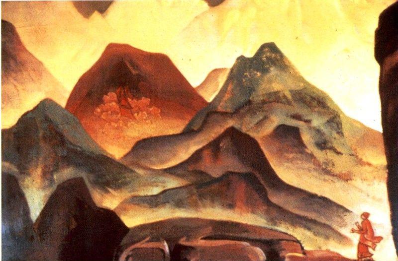 Nicholas Roerich. Vision.