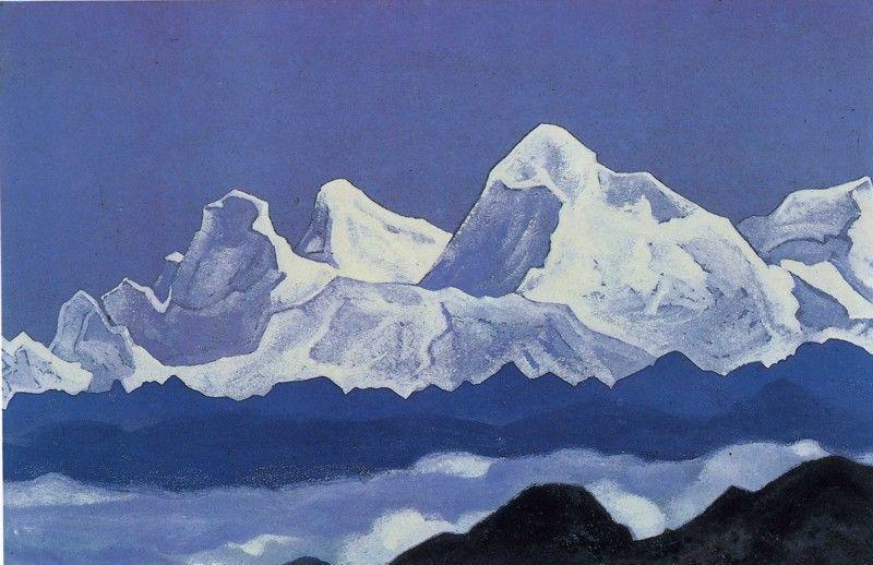Nicholas Roerich. Everest.
