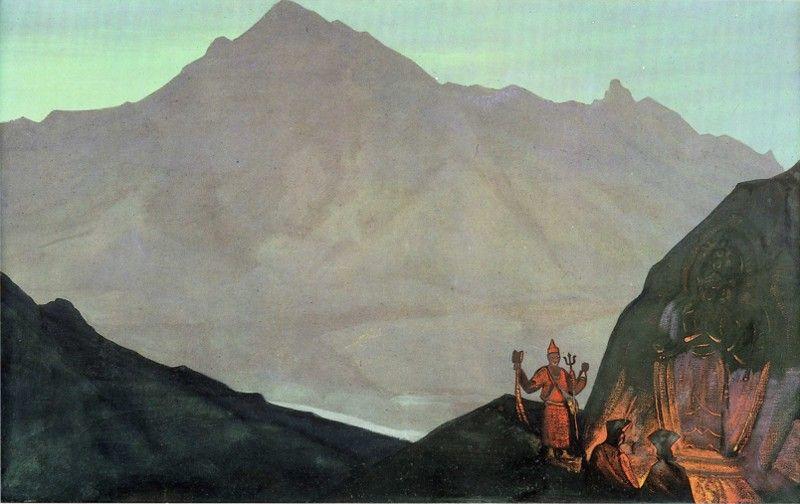 Nicholas Roerich. Chenrezi.