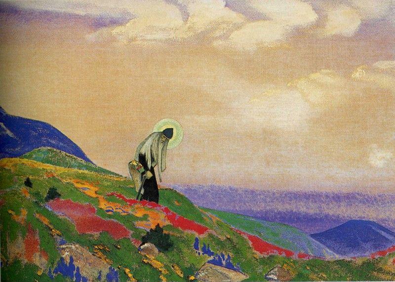 Nicholas Roerich. St Pantaleon, the Healer.