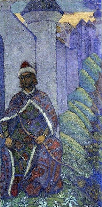 Nicholas Roerich. Knight. Bogatyrsky Frieze Suite.