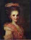 Fedor Rokotov. Portrait of an Unknown  Lady in a Pink Dress.