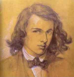 Dante Gabriel Rossetti Portrait