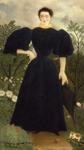 Henri Rousseau. Portrait of Lady.