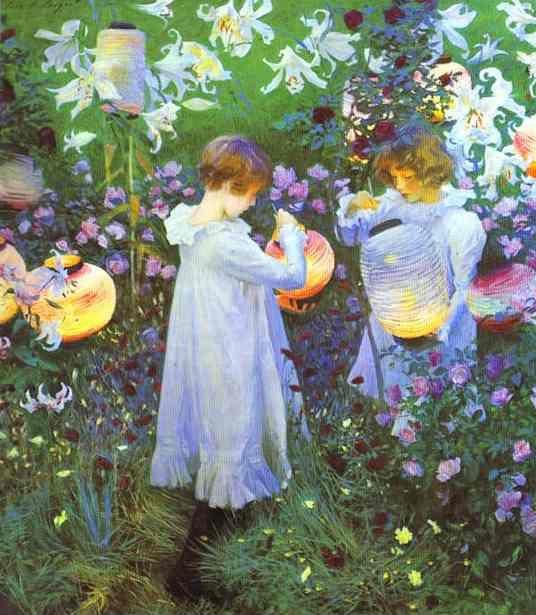 John Singer Sargent. Carnation, Lily, Lily, Rose.