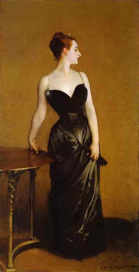 John Singer Sargent. Madame X (Madame Pierre Gautreau).