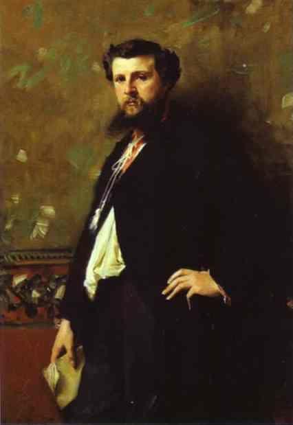 John Singer Sargent. Portrait of Edouard Pailleron.