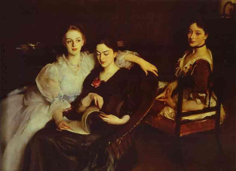 John Singer Sargent. The Misses Vickers.