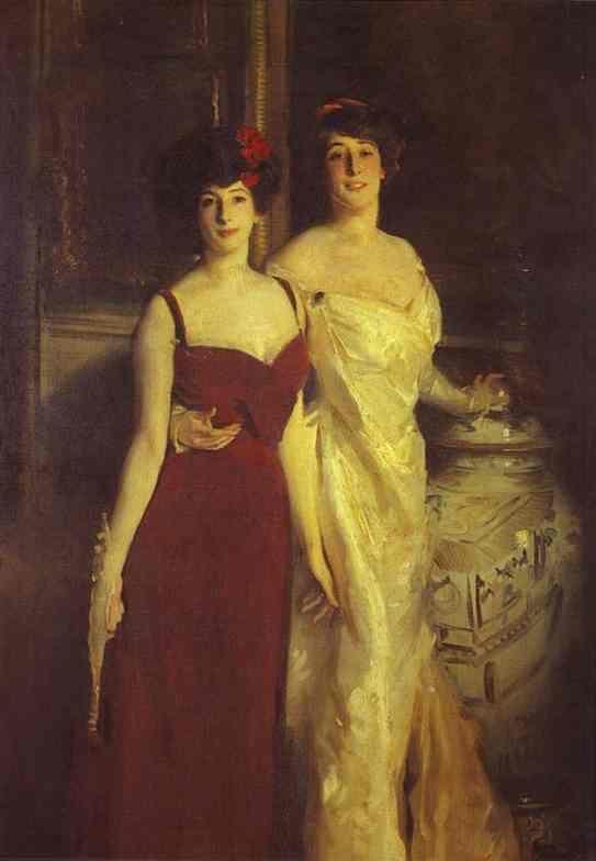 John Singer Sargent. Ena and Betty, Daughters of Asther Wertheimer.
