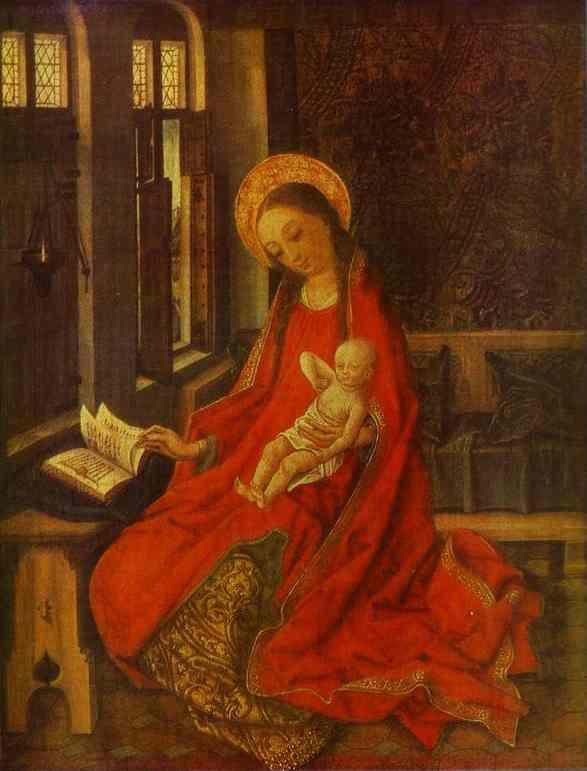Martin Schongauer. The Virgin with Infant.