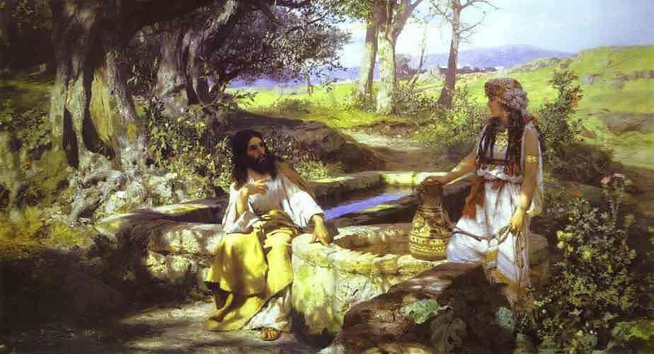 Henryk Siemiradzki. Christ and the Samaritan Woman.
