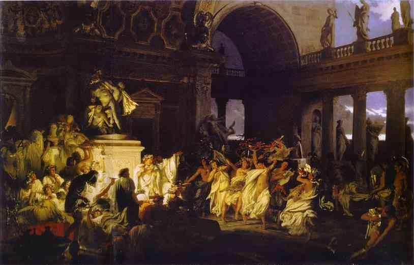 Henryk Siemiradzki. Roman Orgy in the Time of Caesars.