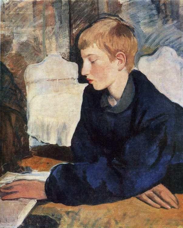 Zinaida Serebriakova. Zhenya (Portrait of the Artist's Son).