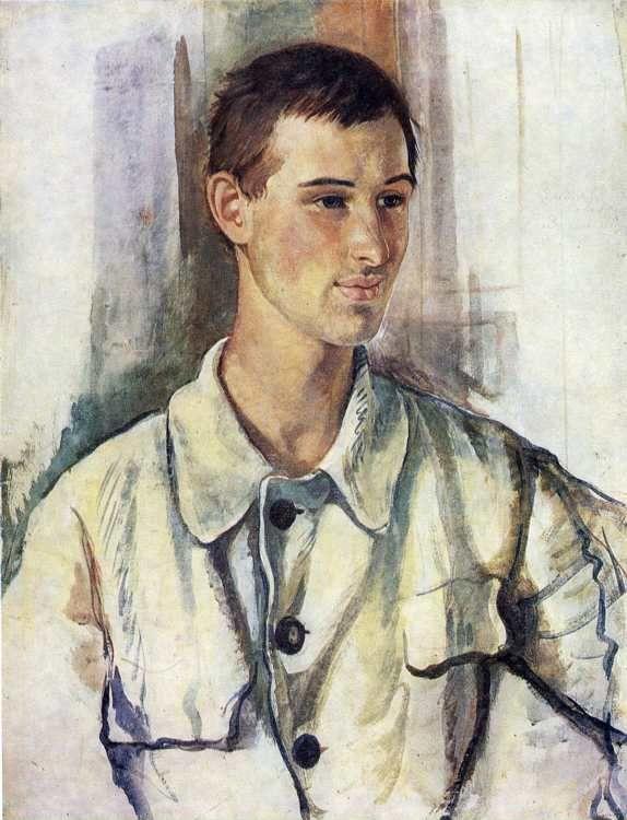 Zinaida Serebriakova. Portrait of Vladimir Dukelsky.