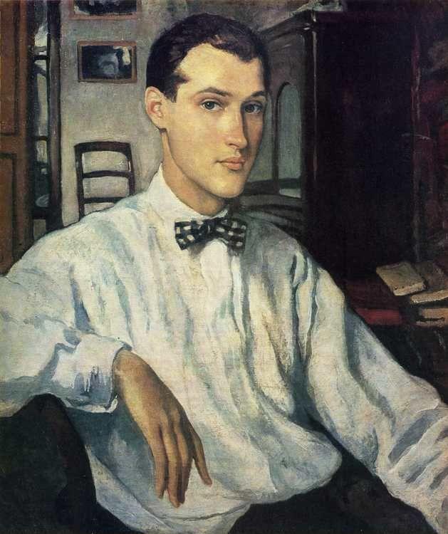 Zinaida Serebriakova. Portrait of Sergei Ernst.