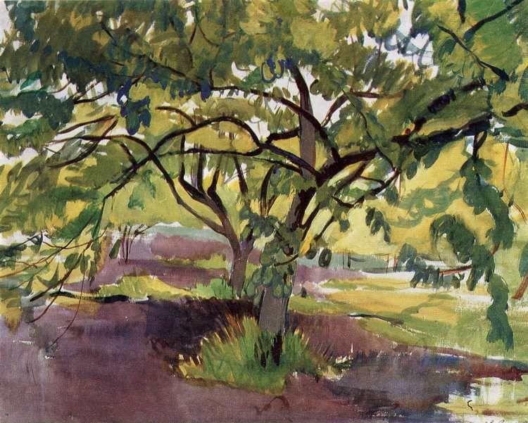 Zinaida Serebriakova. The Orchard.