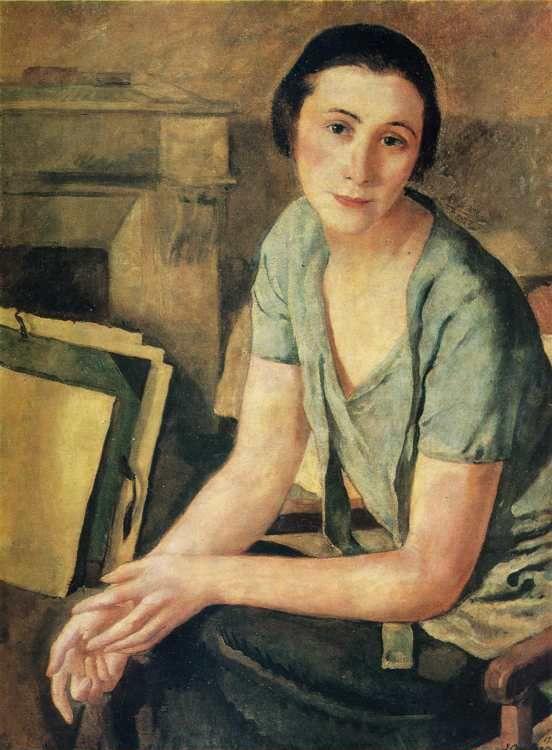 Portrait of Salome Andronikova-Galpern.