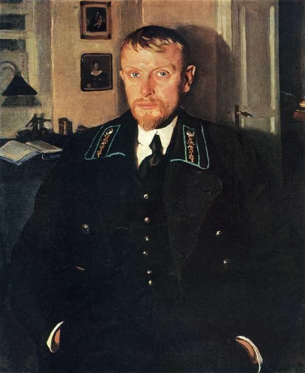 Zinaida Serebriakova. Portrait of Boris Serebriakov.