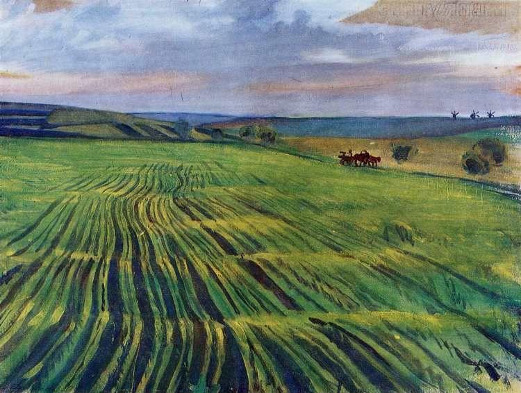 Zinaida Serebriakova. Winter Crops.